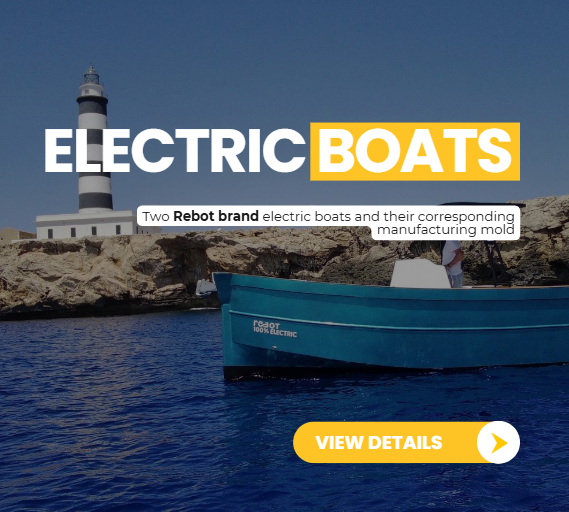 Electric boats and their molds located in Menorca - Commercial Court No. 3 Palma de Mallorca